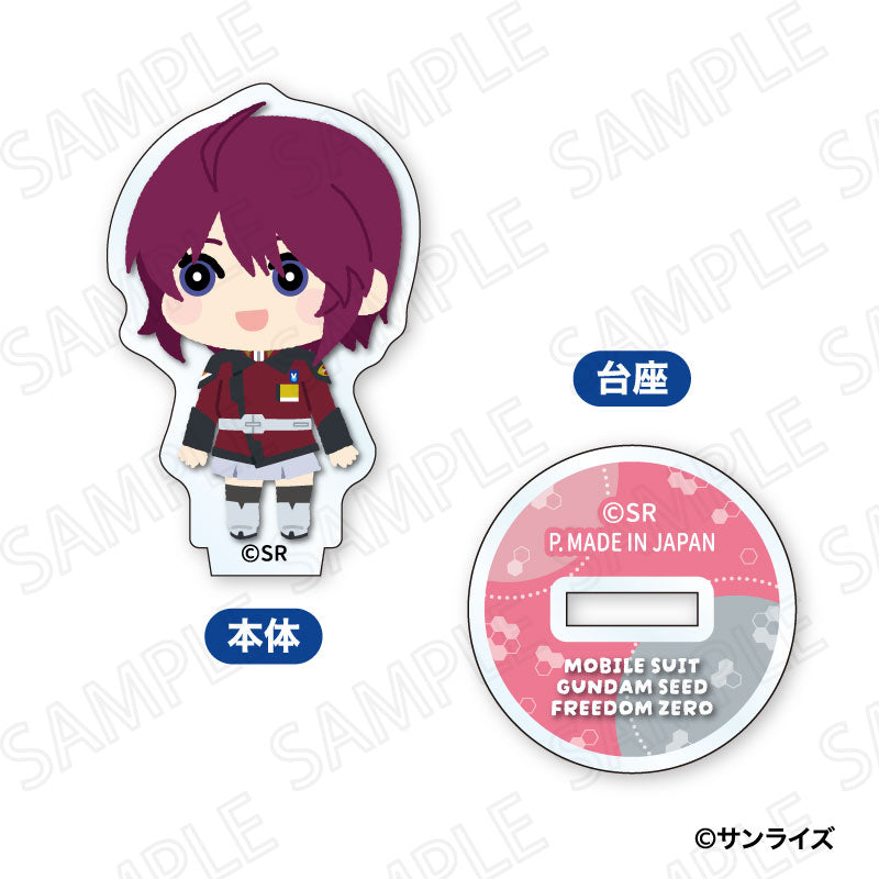 【Box/10】機動戦士ガンダムSEED FREEDOM ZERO もふもふ ミニアクリルスタンド【予約商品】