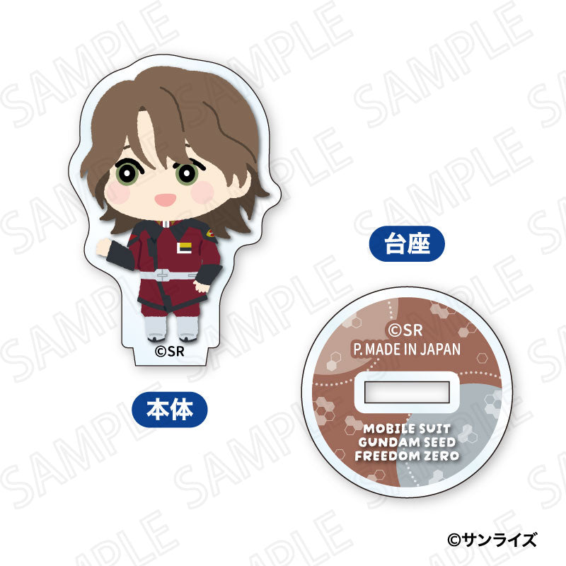 【Box/10】機動戦士ガンダムSEED FREEDOM ZERO もふもふ ミニアクリルスタンド【予約商品】