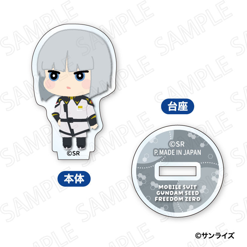 【Box/10】機動戦士ガンダムSEED FREEDOM ZERO もふもふ ミニアクリルスタンド【予約商品】