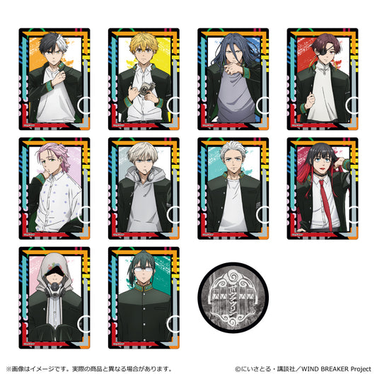 【Box/11】WIND BREAKER Season 2 トレーディングステッカー【予約商品】