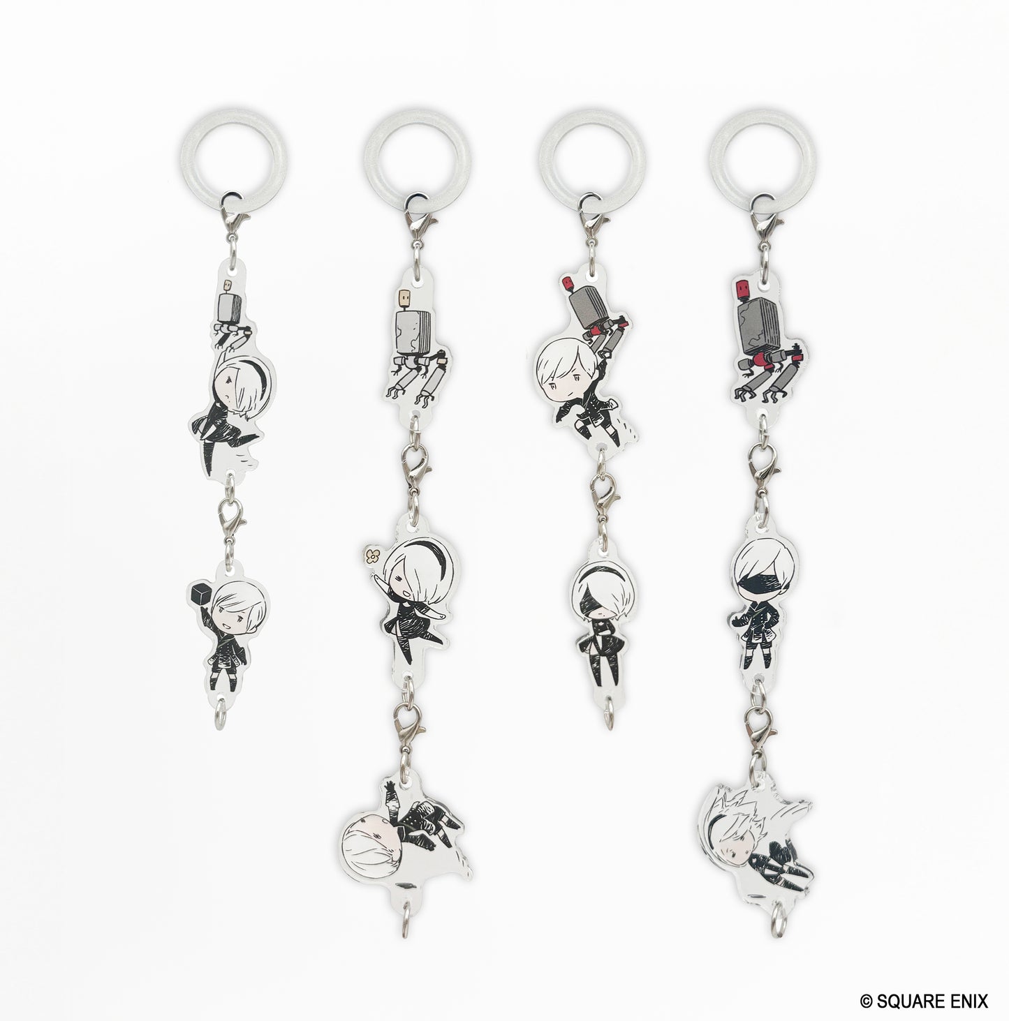 【Box/10】NieR:Automata つながるゆらゆらアクリルチャーム【予約商品】