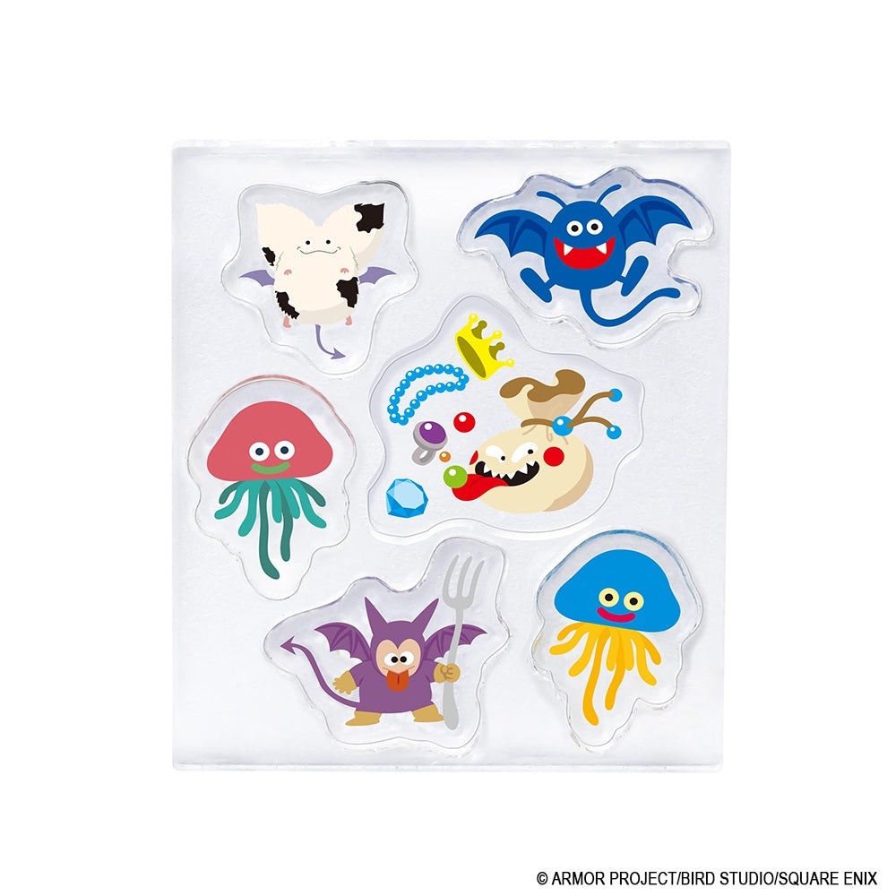 ドラゴンクエスト ドラゴンクエスト文具屋 ダイカットアクリルシール モンスター Vol.1【予約商品】