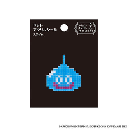 ドラゴンクエスト ドラゴンクエスト文具屋 ドットアクリルシール スライム【予約商品】