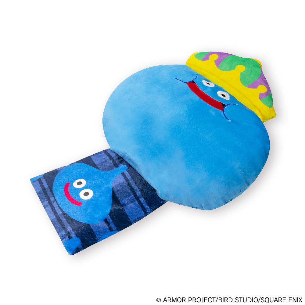 ドラゴンクエスト スマイルスライム クッションブランケット キングスライム【予約商品】
