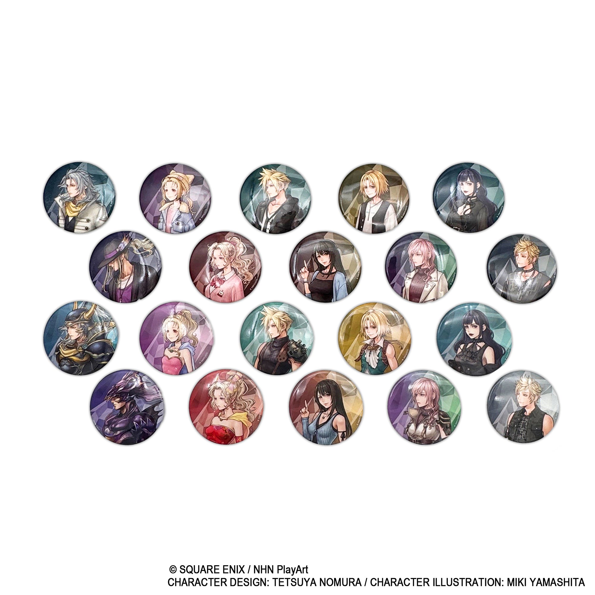 Box/20】DISSIDIA DUELLUM FINAL FANTASY カンバッジコレクション Vol