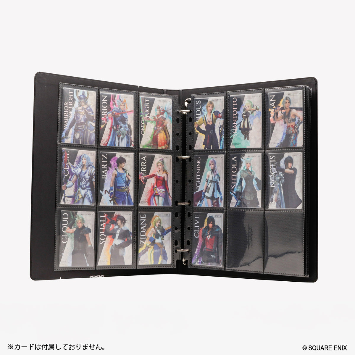 9ポケットカードバインダー ファイナルファンタジー 40周年アニバーサリーコレクション【予約商品】