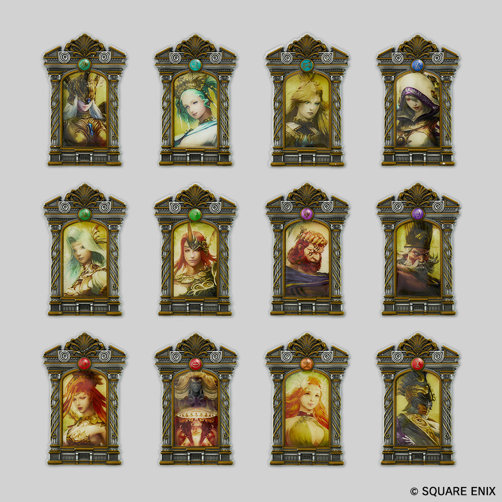 Box/12】ファイナルファンタジーXIV フレームマグネット エオルゼア十