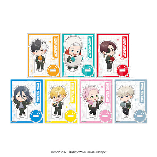【Box/7】WIND BREAKER トレーディングミニアクリルスタンド ROUND1Ver.【予約商品】
