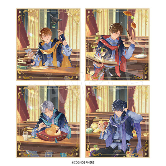 【Box/4】未定事件簿 トレーディングホログラム箔押しミニ色紙【予約商品】