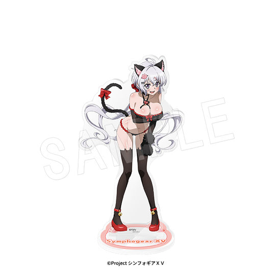 戦姫絶唱シンフォギアXV アクリルスタンド 猫Ver. 雪音クリス【予約商品】