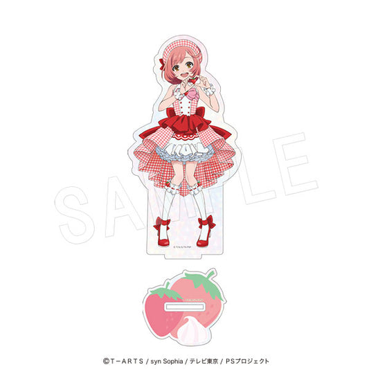 プリティーシリーズ ホロアクリルフィギュアスタンド Fruits gingham Ver. 彩瀬なる【予約商品】