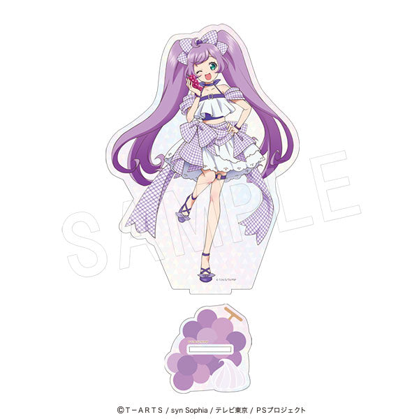 プリティーシリーズ ホロアクリルフィギュアスタンド Fruits gingham Ver. 真中らぁら【予約商品】