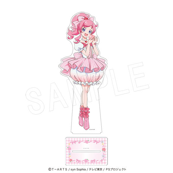 プリティーシリーズ BIGアクリルスタンド Fruits gingham Ver. 桃山みらい【予約商品】