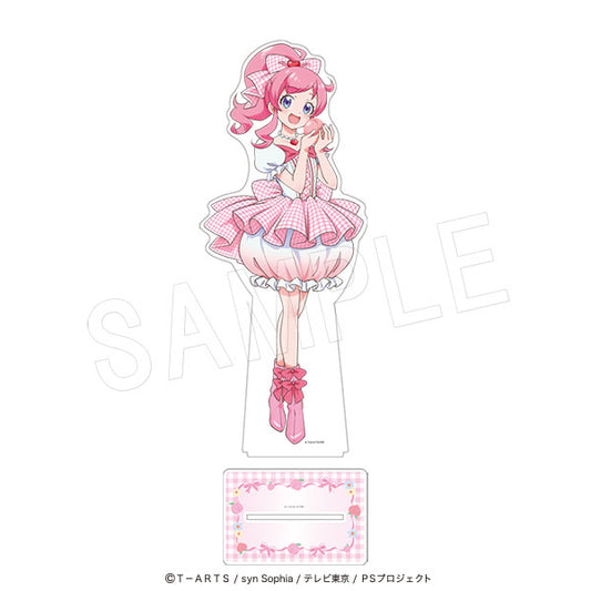 プリティーシリーズ BIGアクリルスタンド Fruits gingham Ver. 桃山みらい【予約商品】