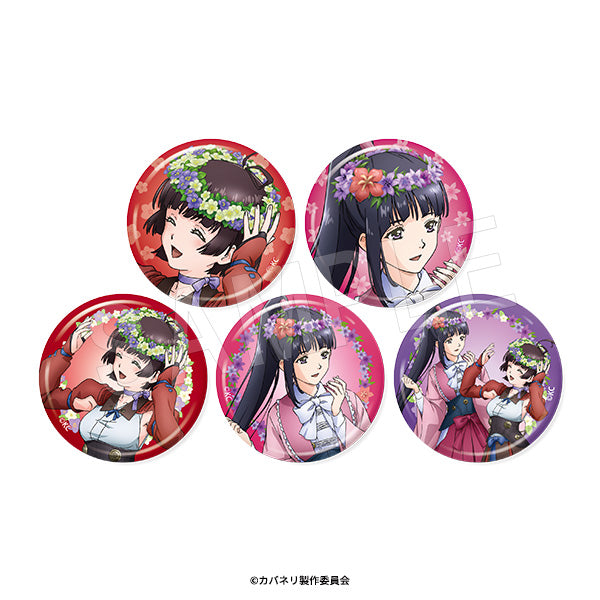 【Box/5】甲鉄城のカバネリ トレーディングホロ缶バッジ 花冠Ver.【予約商品】