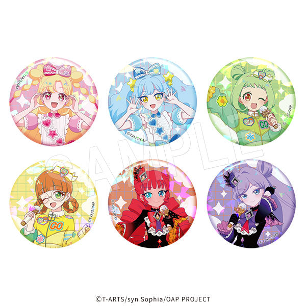 【Box/6】おねがいアイプリ トレーディングホロ缶バッジ【予約商品】