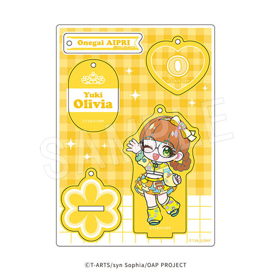 おねがいアイプリ ミニキャラアクリルスタンドキーホルダー おりびあ【予約商品】