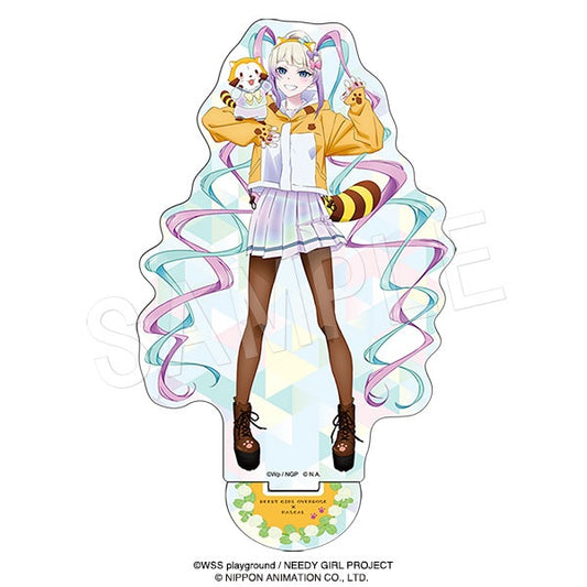 NEEDY GIRL OVERDOSE×ラスカル ホロアクリルフィギュアスタンド 衣装チェンジVer. 超てんちゃん&ラスカル【予約商品】