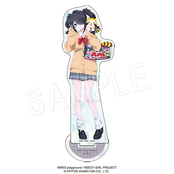 NEEDY GIRL OVERDOSE×ラスカル ホロアクリルフィギュアスタンド 平成制服スタイルVer. あめちゃん&ラスカル【予約商品】