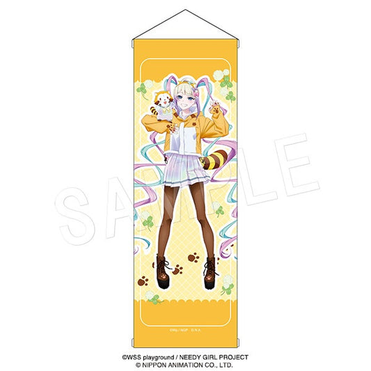 NEEDY GIRL OVERDOSE×ラスカル B2ハーフタペストリー 衣装チェンジVer. 超てんちゃん&ラスカル【予約商品】