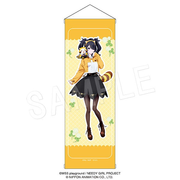 NEEDY GIRL OVERDOSE×ラスカル B2ハーフタペストリー 衣装チェンジVer. あめちゃん&ラスカル【予約商品】