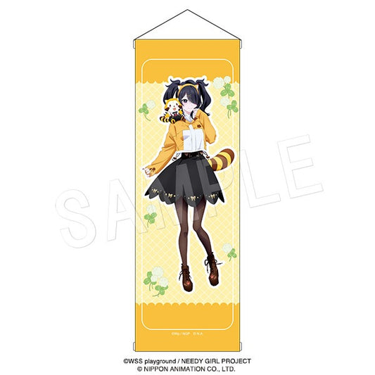 NEEDY GIRL OVERDOSE×ラスカル B2ハーフタペストリー 衣装チェンジVer. あめちゃん&ラスカル【予約商品】