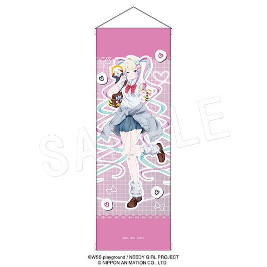 NEEDY GIRL OVERDOSE×ラスカル B2ハーフタペストリー 平成制服スタイルVer. 超てんちゃん&ラスカル【予約商品】