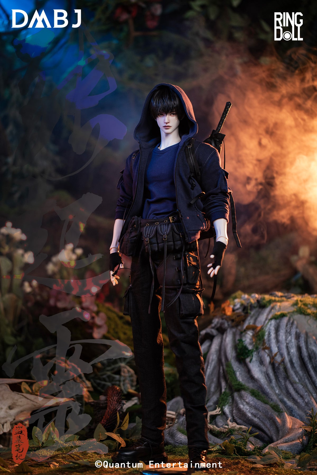 001_Ringdoll 盜墓筆記(とうぼひっき) 張起霊(ちょうきれい) 76cmボールジョイントドール(BJD)【予約商品】