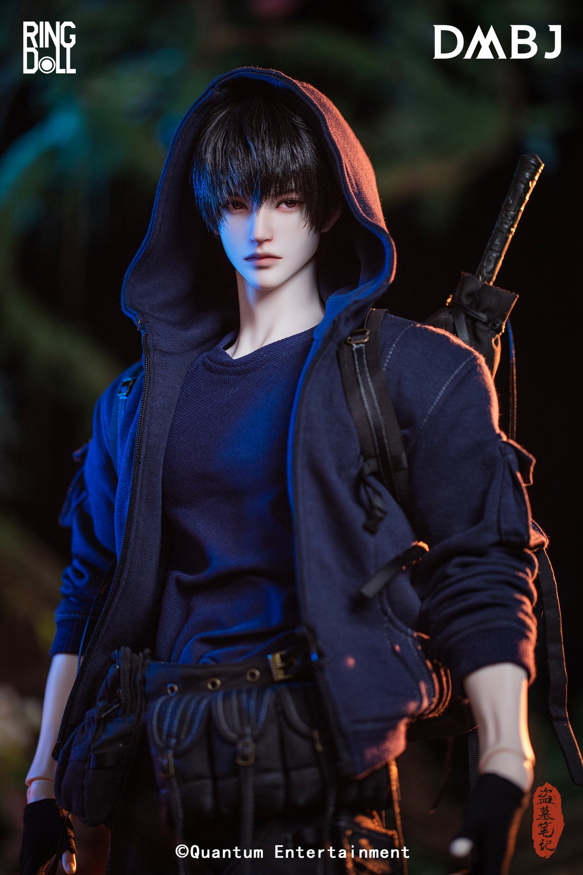 001_Ringdoll 盜墓筆記(とうぼひっき) 張起霊(ちょうきれい) 76cmボールジョイントドール(BJD)【予約商品】