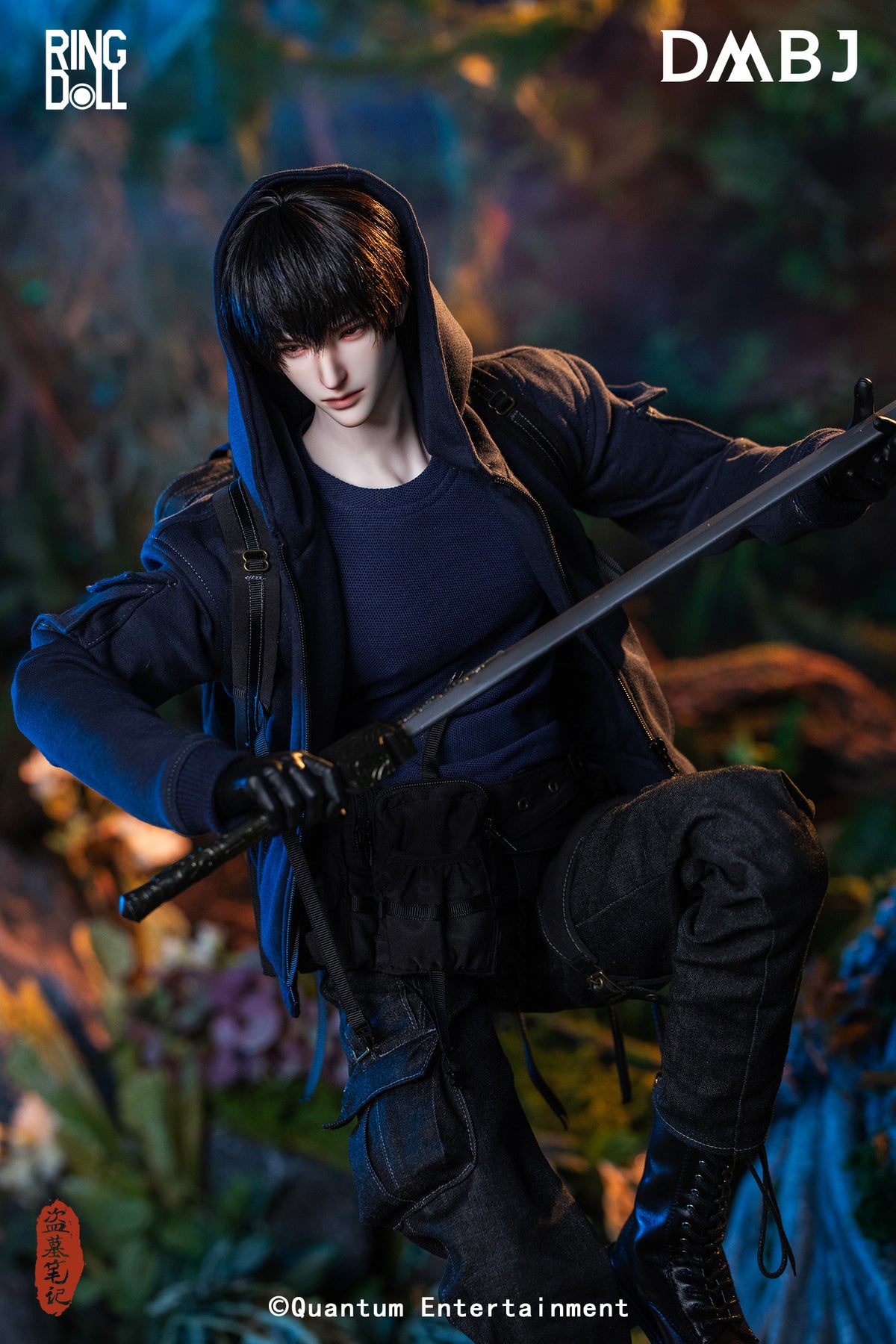 001_Ringdoll 盜墓筆記(とうぼひっき) 張起霊(ちょうきれい) 76cmボールジョイントドール(BJD)【予約商品】