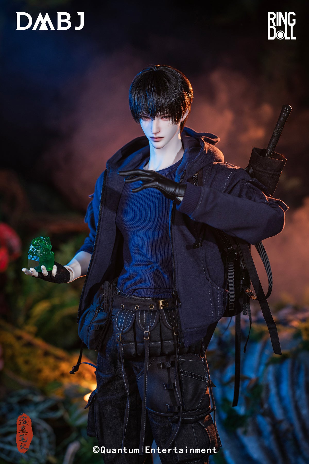 001_Ringdoll 盜墓筆記(とうぼひっき) 張起霊(ちょうきれい) 76cmボールジョイントドール(BJD)【予約商品】
