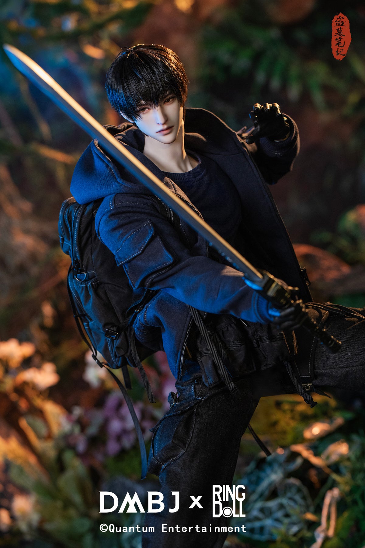 001_Ringdoll 盜墓筆記(とうぼひっき) 張起霊(ちょうきれい) 76cmボールジョイントドール(BJD)【予約商品】
