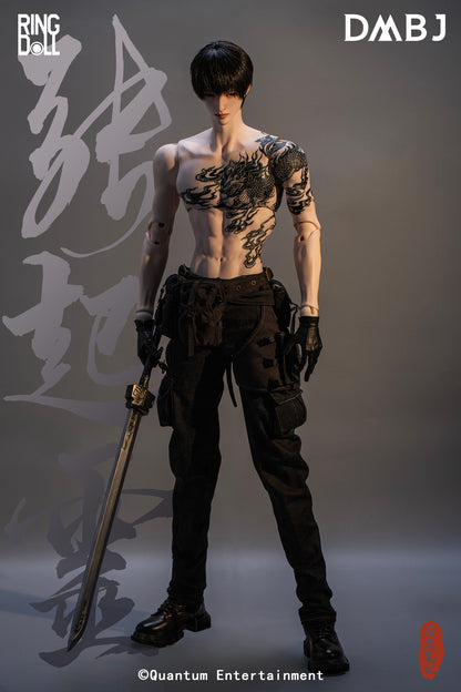 001_Ringdoll 盜墓筆記(とうぼひっき) 張起霊(ちょうきれい) 76cmボールジョイントドール(BJD)【予約商品】
