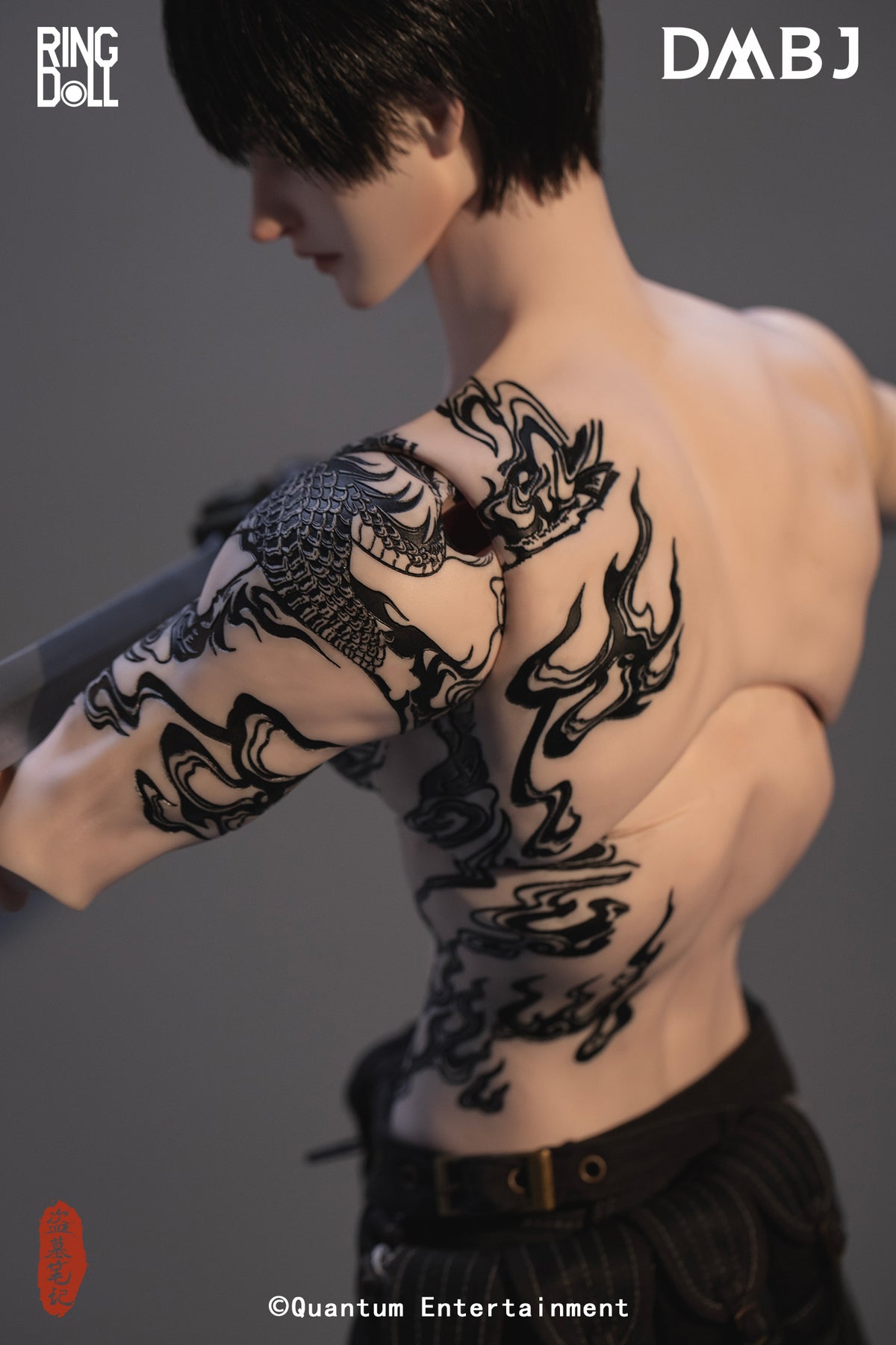 001_Ringdoll 盜墓筆記(とうぼひっき) 張起霊(ちょうきれい) 76cmボールジョイントドール(BJD)【予約商品】