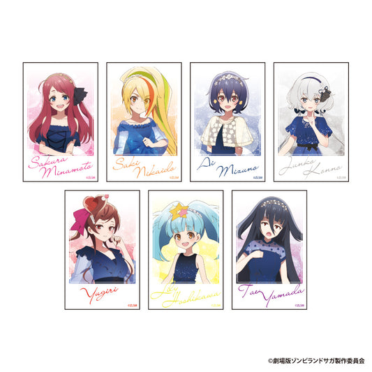 【Box/7】劇場版 ゾンビランドサガ ゆめぎんがパラダイス トレーディングチェキ風カード【予約商品】