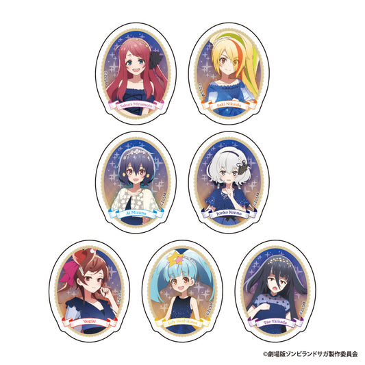 【Box/7】劇場版 ゾンビランドサガ ゆめぎんがパラダイス トレーディングダイカットステッカー【予約商品】