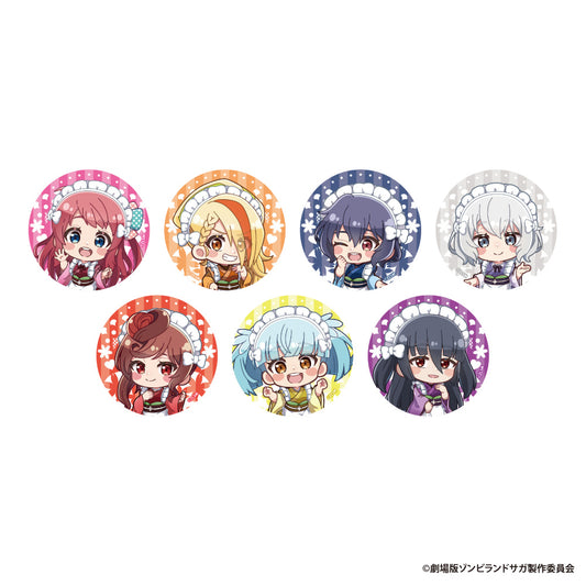 【Box/7】劇場版 ゾンビランドサガ ゆめぎんがパラダイス トレーディングデフォルメ缶バッジ【予約商品】