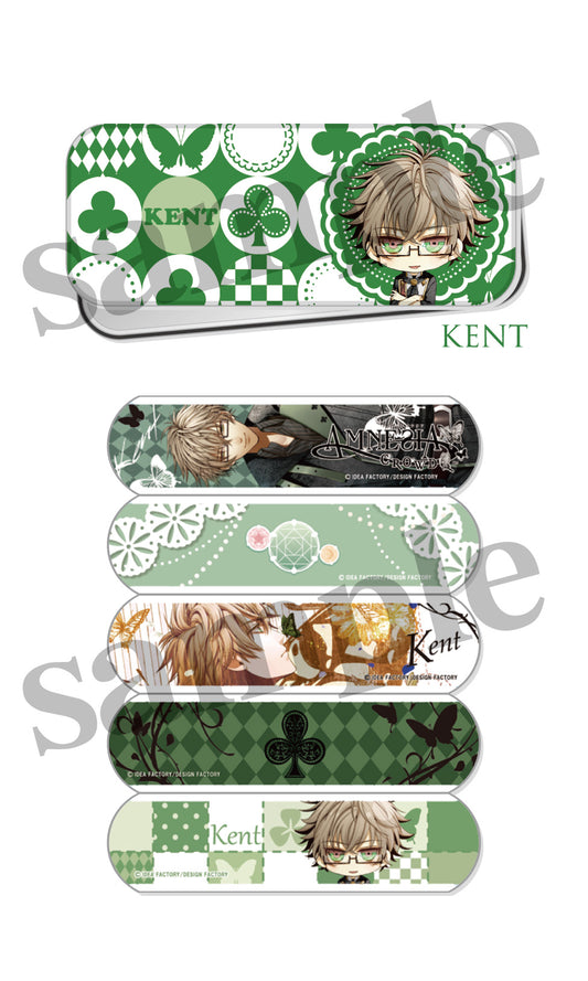 AMNESIA CROWD 缶入り絆創膏コレクション KENT【お取り寄せ商品】