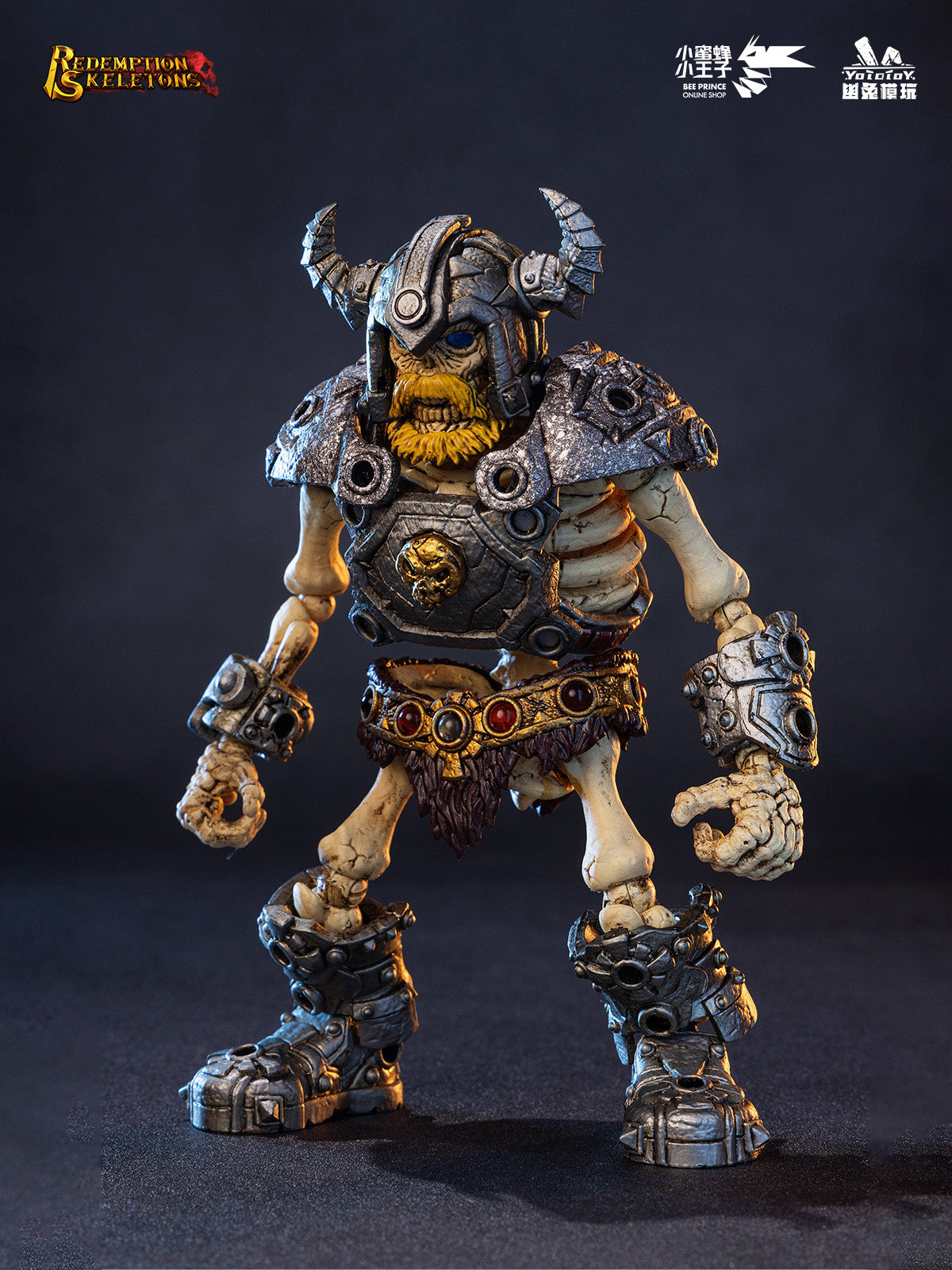 Yototoy YTSS-004 骸骨狂戦士 1/12スケール 可動フィギュア【予約商品】