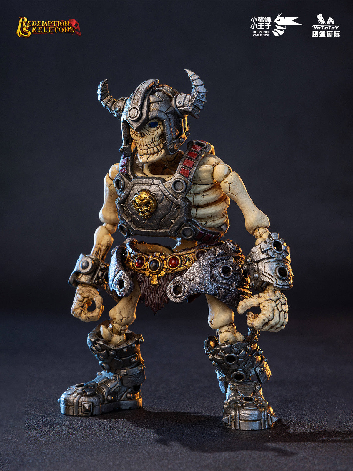 Yototoy YTSS-004 骸骨狂戦士 1/12スケール 可動フィギュア【予約商品】