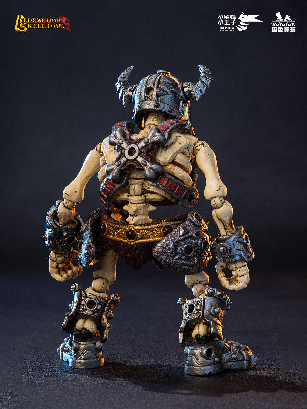 Yototoy YTSS-004 骸骨狂戦士 1/12スケール 可動フィギュア【予約商品】