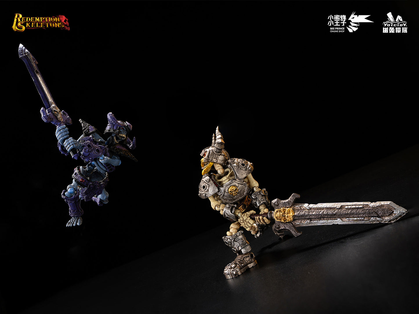 Yototoy YTSS-004 骸骨狂戦士 1/12スケール 可動フィギュア【予約商品】