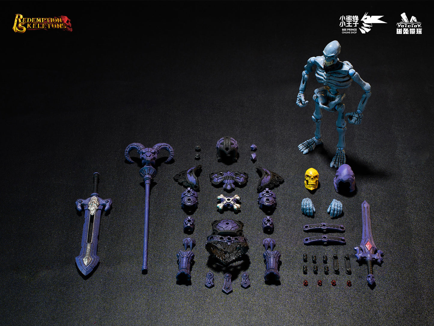 Yototoy YTSS-005 骸骨召喚師 1/12スケール 可動フィギュア【予約商品】