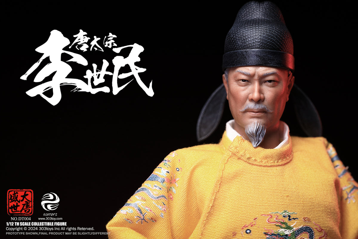 303TOYS 盛世大唐 DT004 太宗 李世民(龍袍Ver.) 1/12スケール可動フィギュア【予約商品】