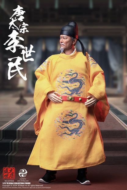 303TOYS 盛世大唐 DT004 太宗 李世民(龍袍Ver.) 1/12スケール可動フィギュア【予約商品】