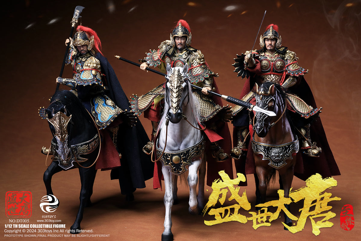 303TOYS 盛世大唐 DT005 1/12スケール可動フィギュア 3体セット【予約商品】