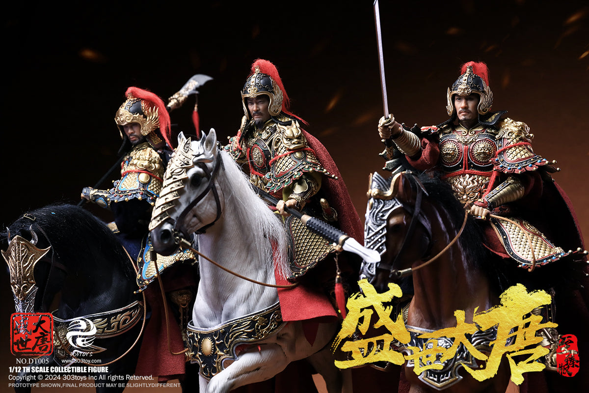 303TOYS 盛世大唐 DT005 1/12スケール可動フィギュア 3体セット【予約商品】