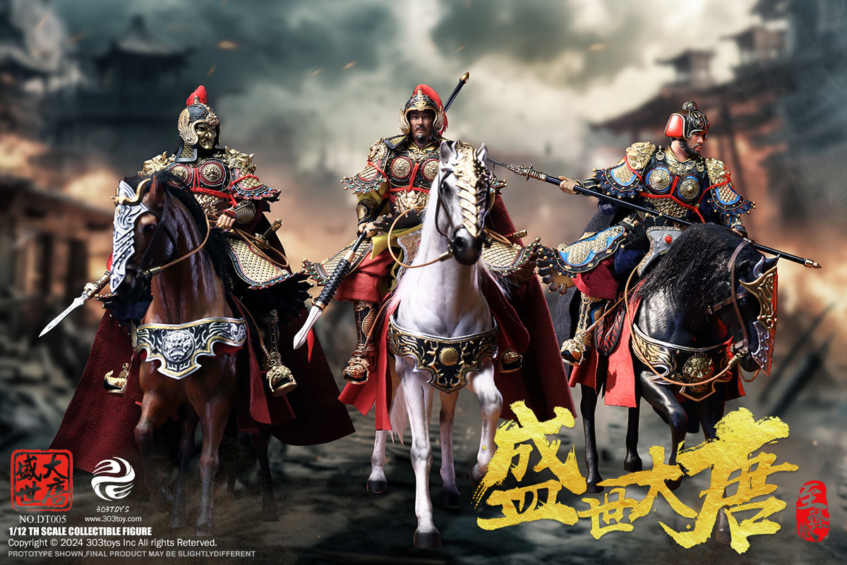 303TOYS 盛世大唐 DT005 1/12スケール可動フィギュア 3体セット【予約商品】