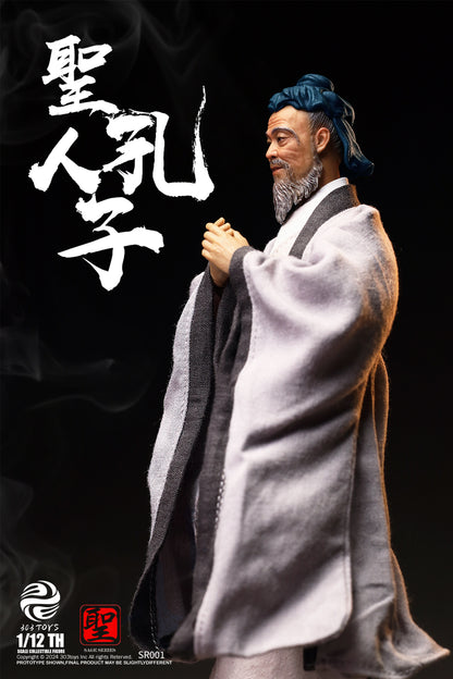 303TOYS 聖人シリーズ NO.SR001 至聖先師・孔子 1/12スケール可動フィギュア 通常版【予約商品】