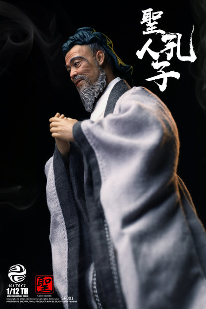 303TOYS 聖人シリーズ NO.SR001 至聖先師・孔子 1/12スケール可動フィギュア 通常版【予約商品】